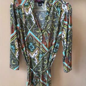 Paisley Print Women's Top/Dress